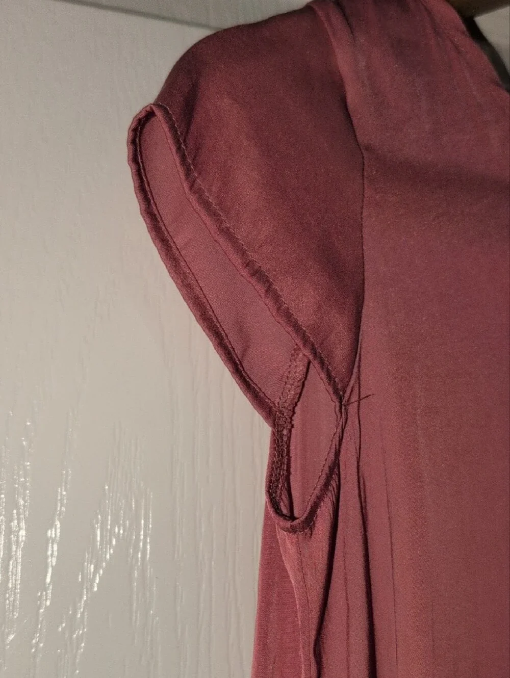 Joyfolie Girls Dusty Rose Ruffle Nightgown Boho Boutique Sleep Dress